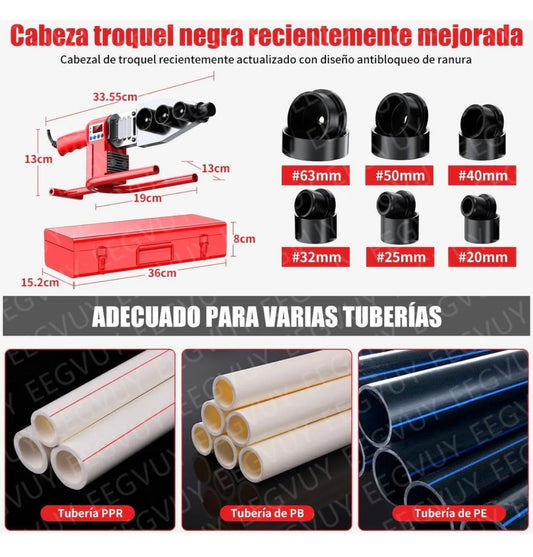 Kit de adhesivo termofusible 1200W | Calidad y Rendimiento